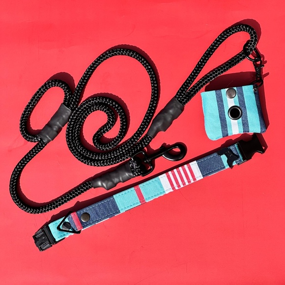 Stripped, Waterproof canvas, waste bag holder BOUTIQUE - Picture 4 of 4